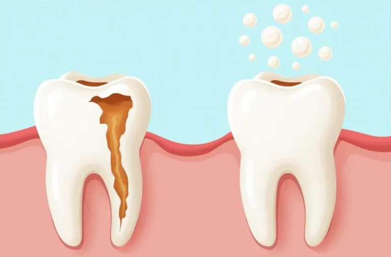 efectos y manchas en los dientes por vapear